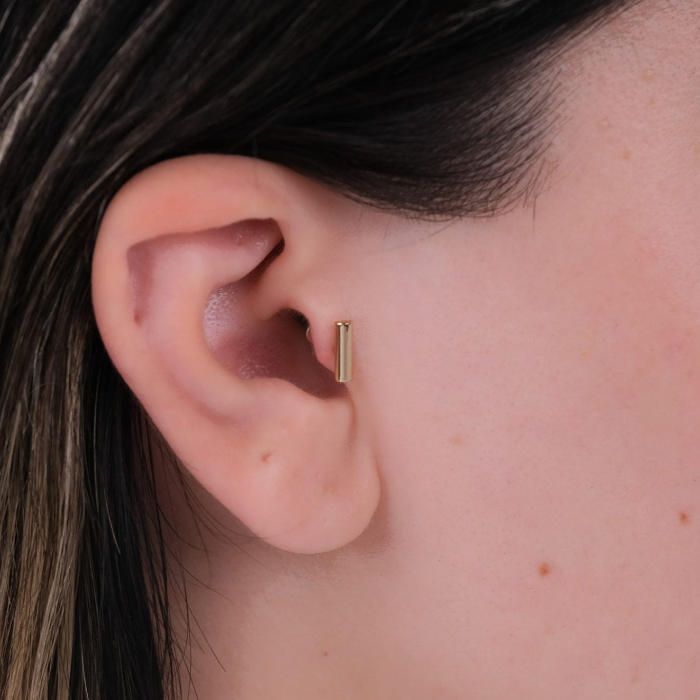 Çubuk Piercing - 14 Ayar Altın