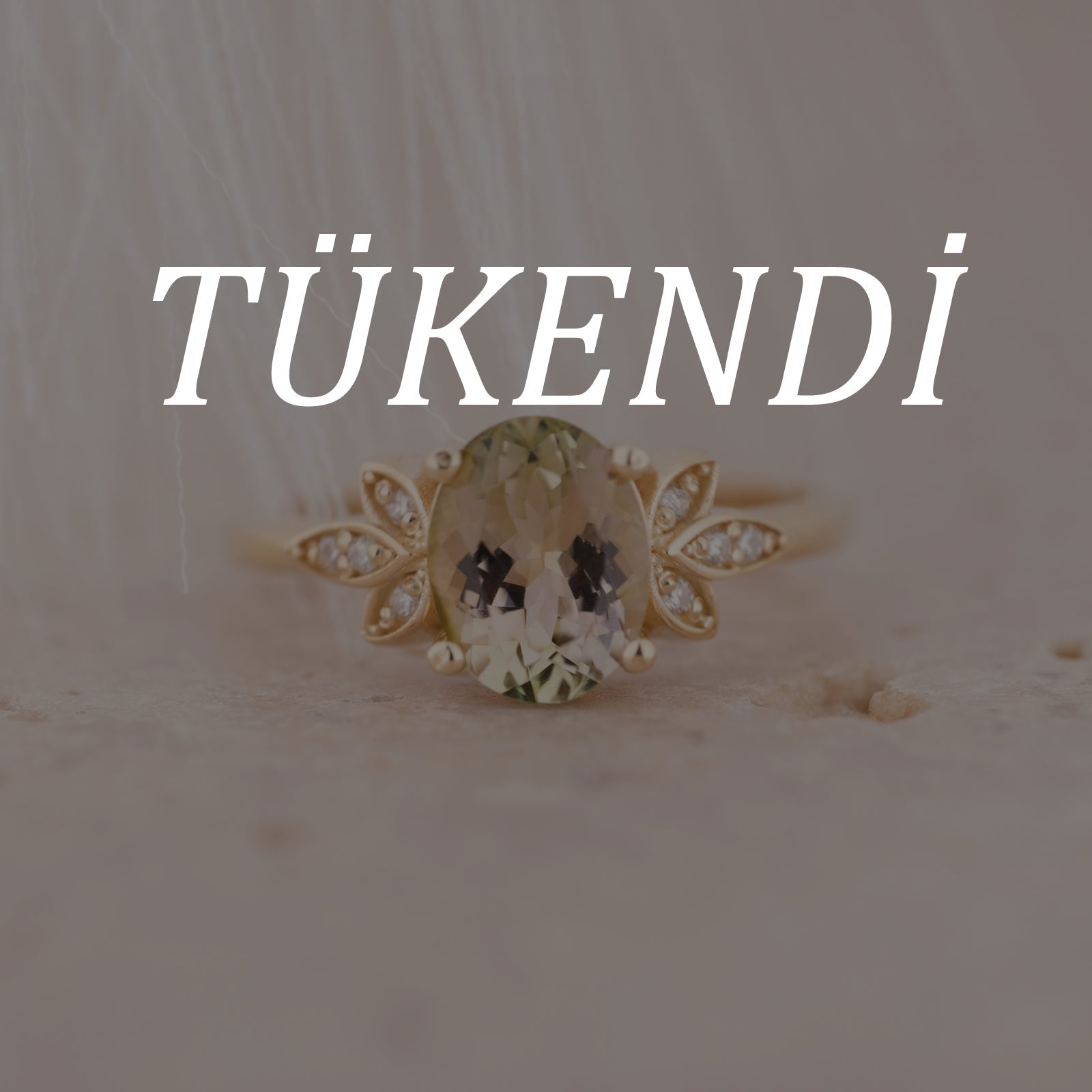 Vilya | Eşsiz Turmalin ve Pırlantalı Yüzük (Sadece 1 adet üretildi)