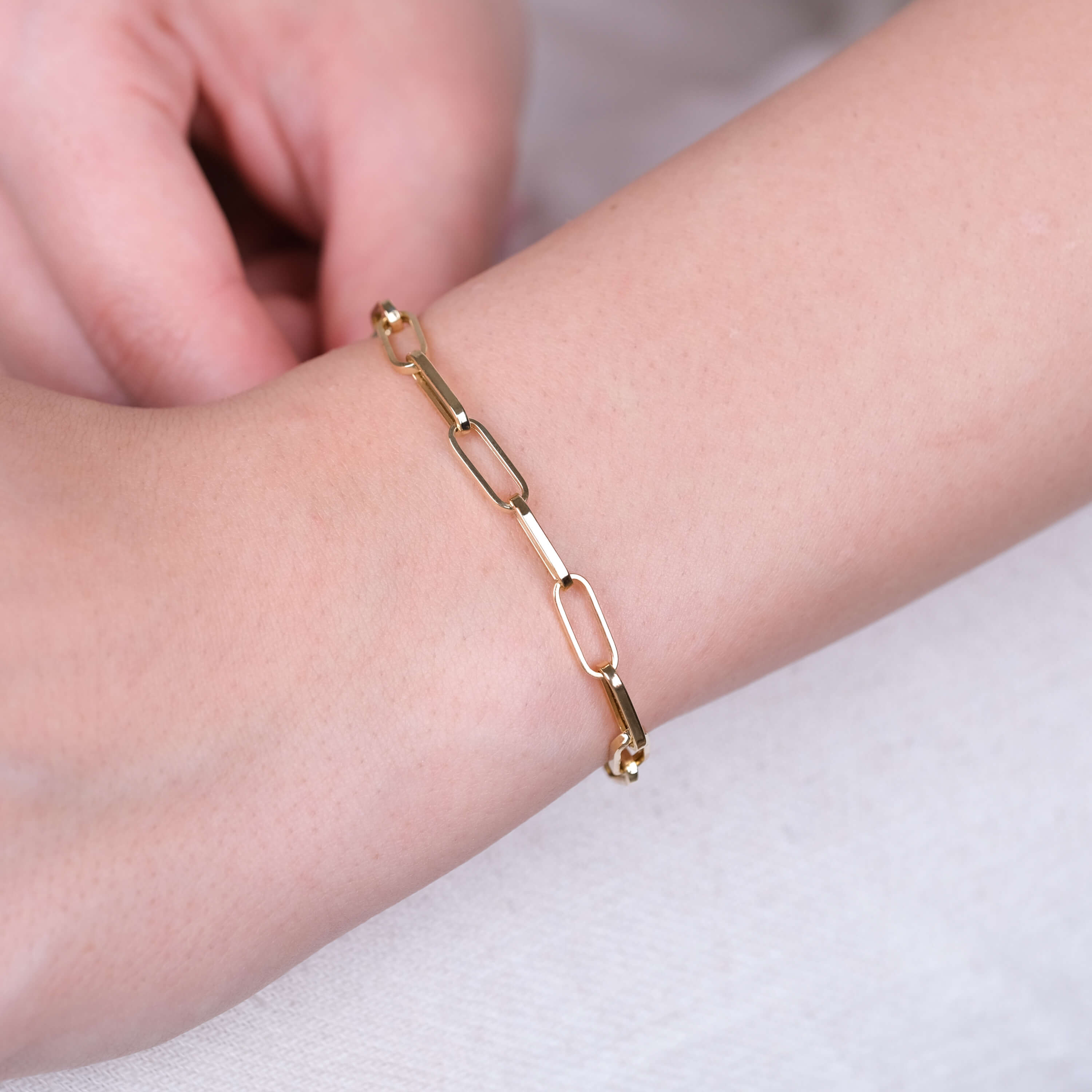 14 Ayar Altın Ataç Model Bileklik