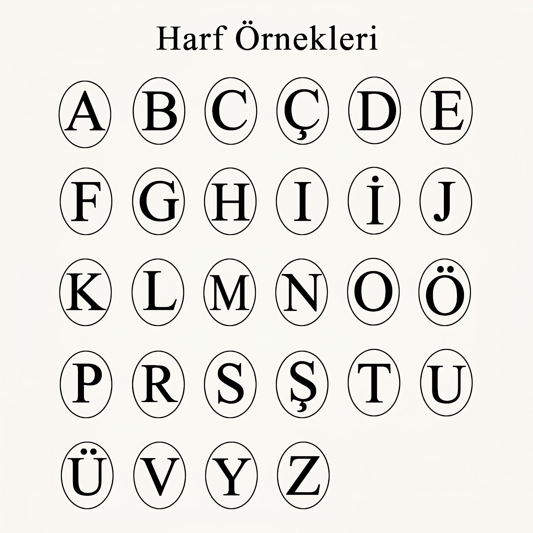 El Kalemli Harfli Yüzük