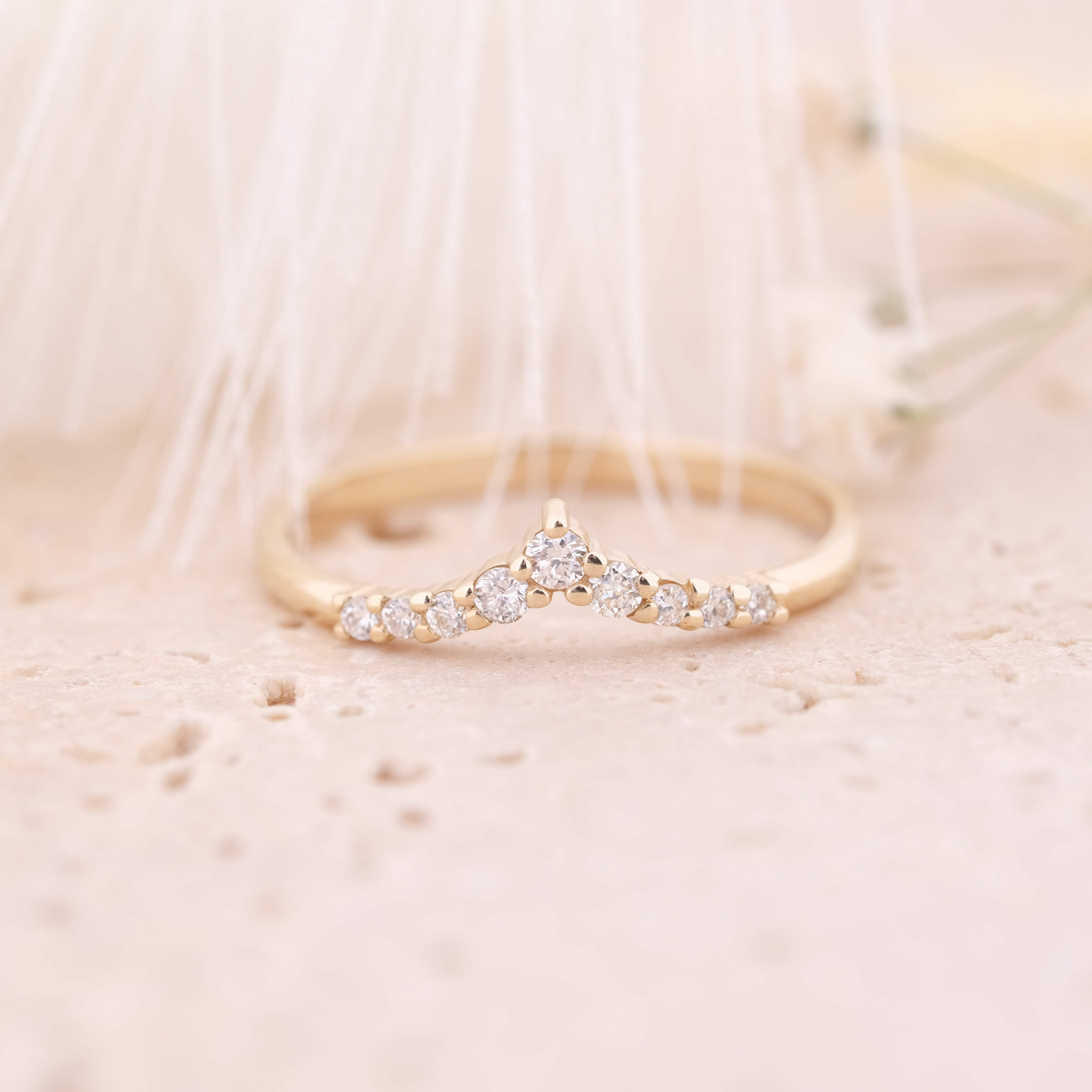 Kombinlenebilir Sade Pırlanta Yüzük