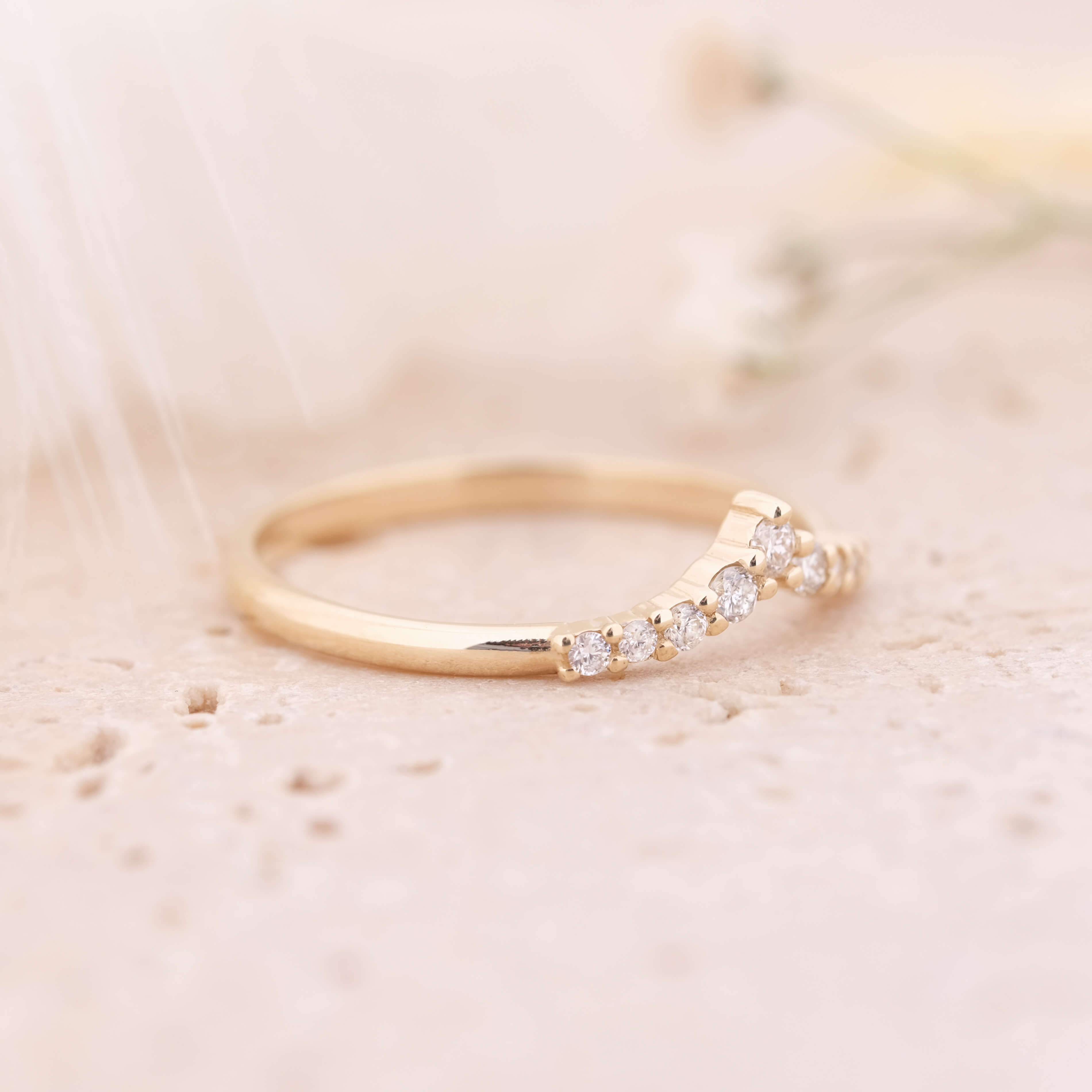 Kombinlenebilir Sade Pırlanta Yüzük