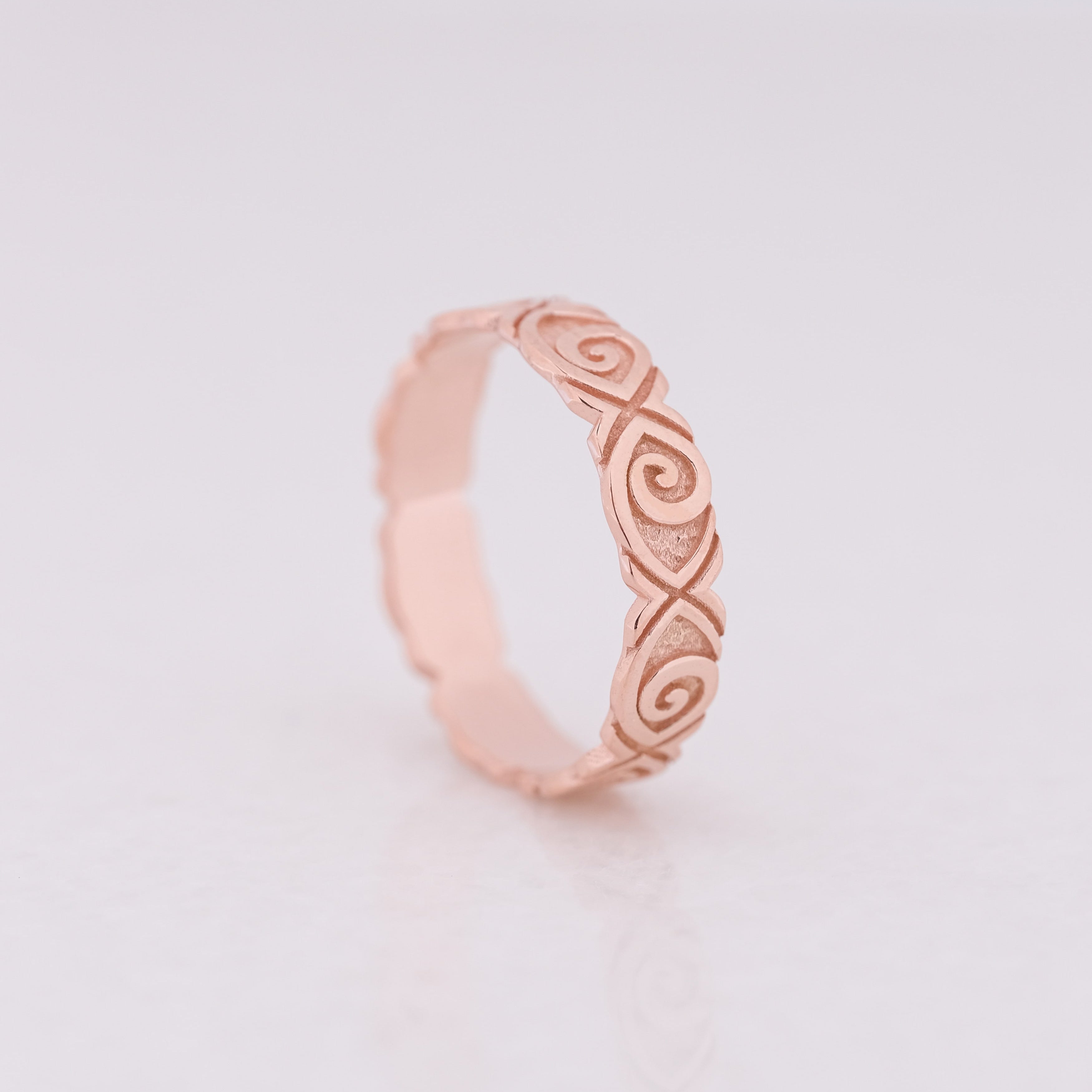 Liroa Motif Line - Tasarım Alyans | 14 Ayar Altın