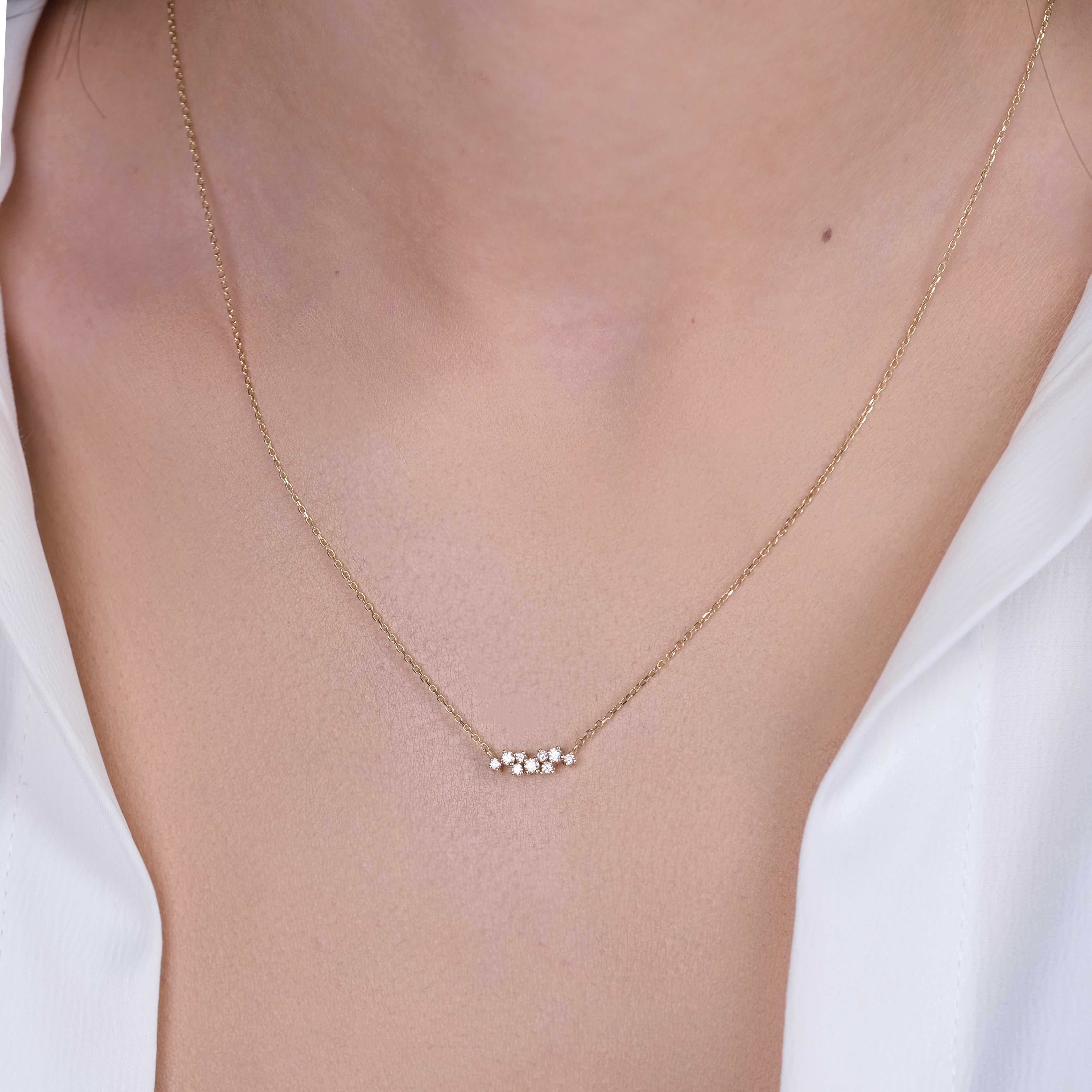 Livia Core - 14 Ayar Pırlantalı Kolye